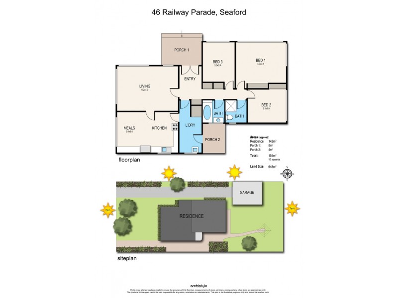 46 Railway Parade, Seaford VIC 3198 Floorplan