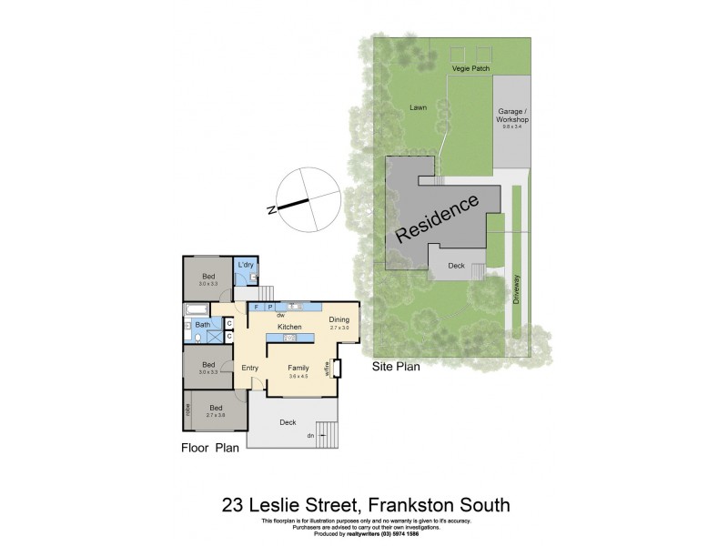 23 Leslie Street, Frankston South VIC 3199 Floorplan