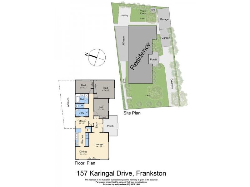 157 Karingal Drive, Frankston VIC 3199 Floorplan