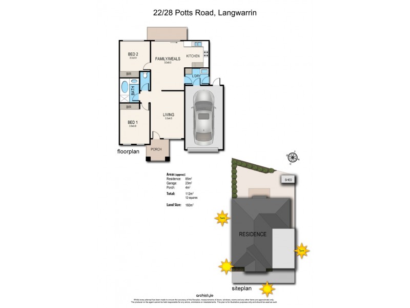 22/28 Potts Road, Langwarrin VIC 3910 Floorplan