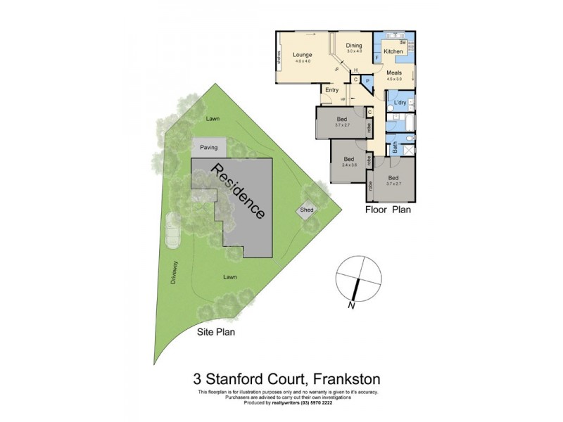 3 Stanford Court, Frankston VIC 3199 Floorplan
