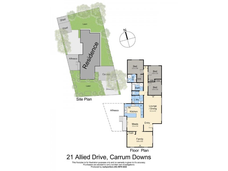 21 Allied Drive, Carrum Downs VIC 3201 Floorplan