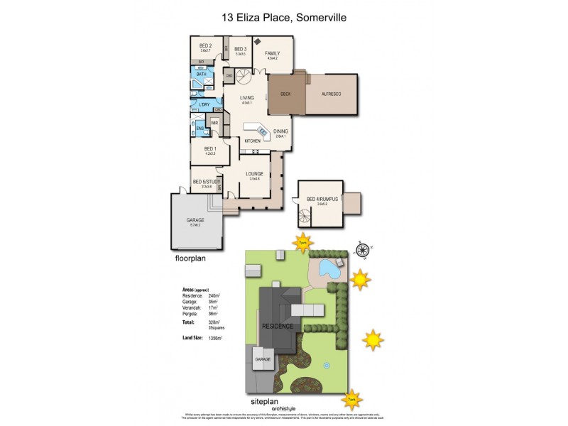 13 Eliza Place, Somerville VIC 3912 Floorplan