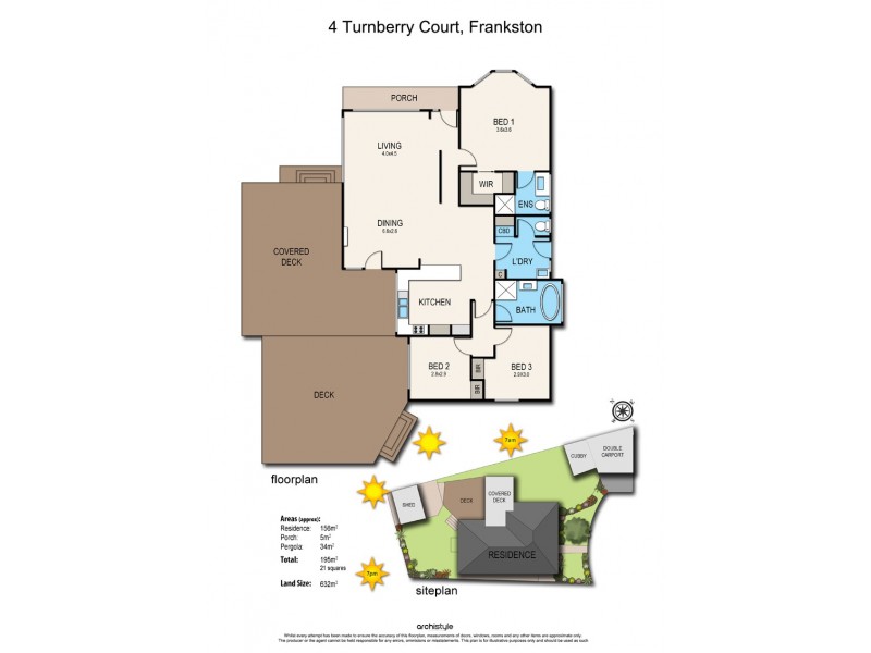 4 Turnberry Court, Frankston VIC 3199 Floorplan