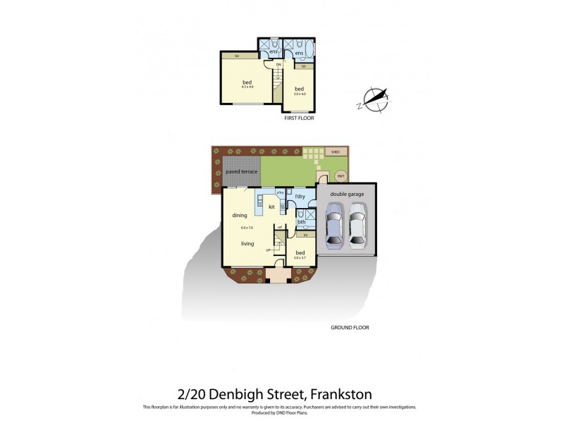 3/20 Denbigh Street, Frankston VIC 3199 Floorplan