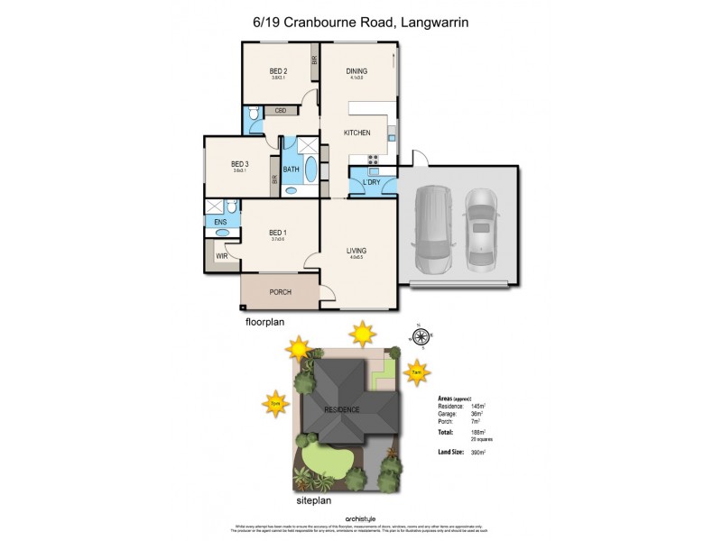 6/19 Cranbourne Road, Langwarrin VIC 3910 Floorplan