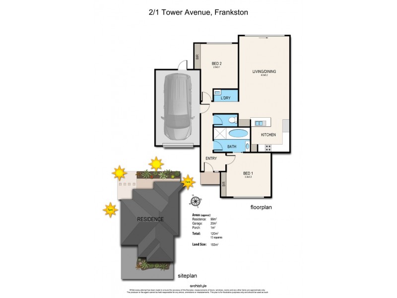 2/1 Tower Avenue, Frankston VIC 3199