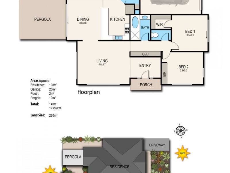 1/39 Screen Street, Frankston VIC 3199 Floorplan