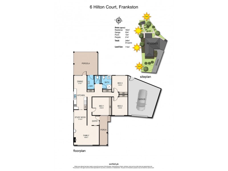 6 Hilton Court, Frankston VIC 3199 Floorplan