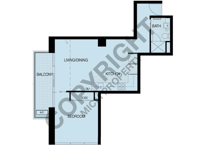 REF 24433/63 Whiteman Street, Southbank VIC 3006 Floorplan