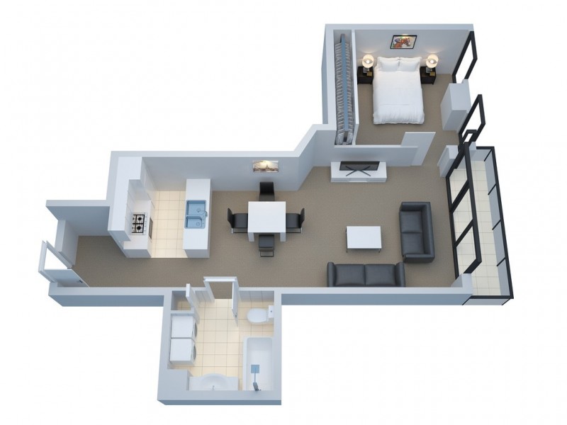 REF 24436/100 Kavanagh Street, Southbank VIC 3006 Floorplan