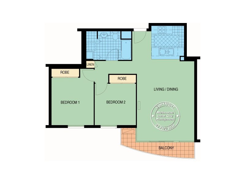 REF 34116/28 Bank Street, South Melbourne VIC 3205 Floorplan