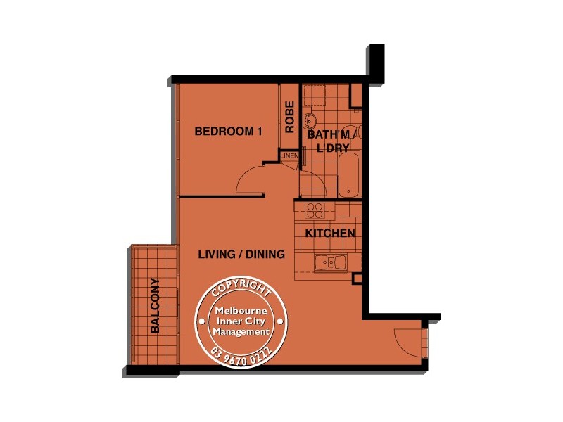 REF 24460/88 Kavanagh Street, Southbank VIC 3006 Floorplan