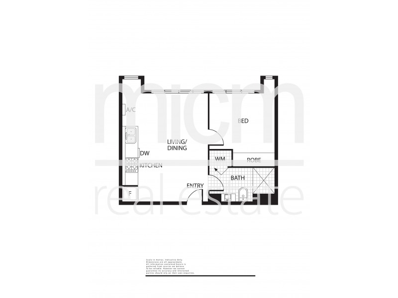 2903/58 Clarke Street, Southbank VIC 3006 Floorplan
