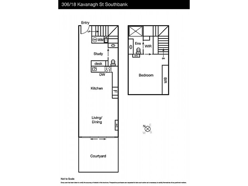 306/18 Kavanagh Street, Southbank VIC 3006 Floorplan