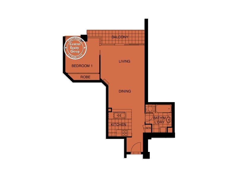 REF 24528/100 Kavanagh Street, Southbank VIC 3006 Floorplan
