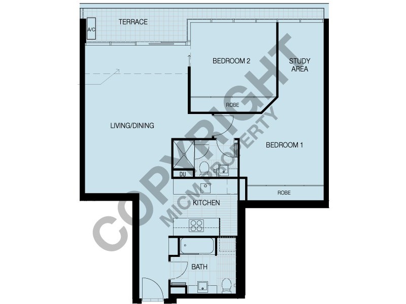 REF 24544/63 Whiteman Street, Southbank VIC 3006 Floorplan