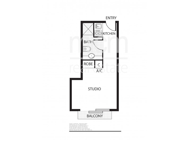 406/118 Franklin Street, Melbourne VIC 3000 Floorplan