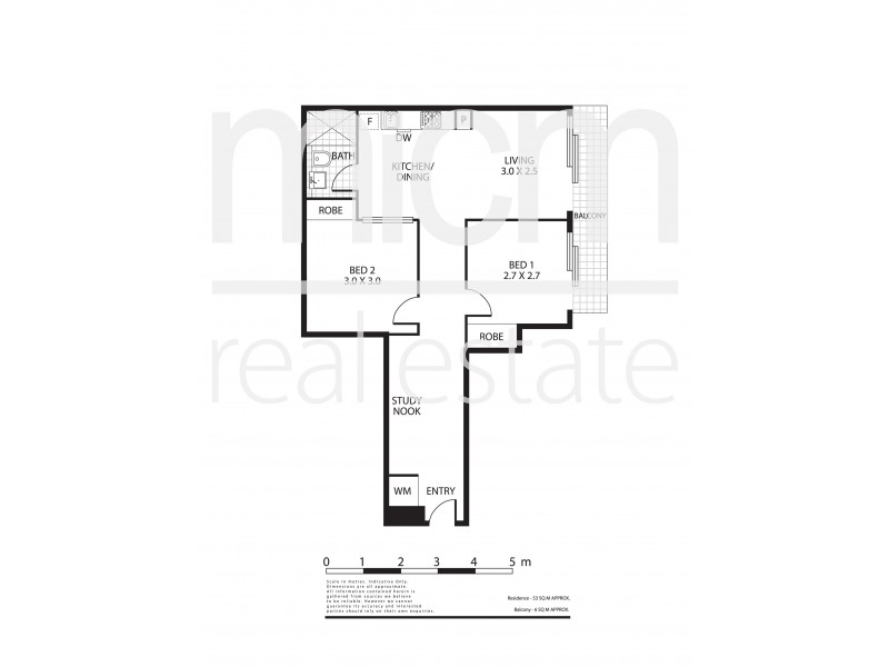 2018/551 Swanston Street, Carlton VIC 3053 Floorplan