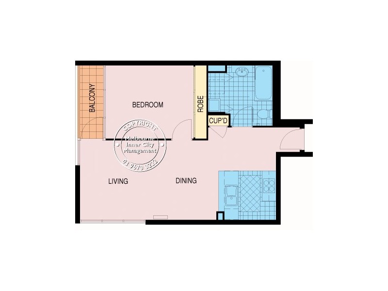 REF 24624/39 Dorcas Street, South Melbourne VIC 3205 Floorplan