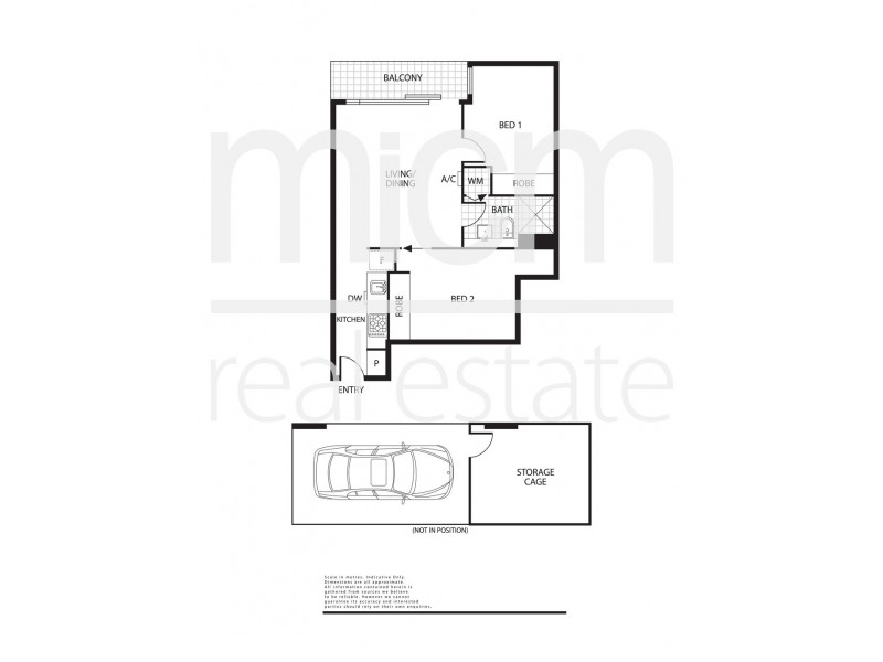 3811/80 A’Beckett Street, Melbourne VIC 3000 Floorplan