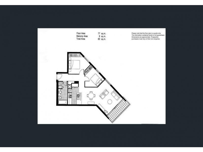 507/15 Caravel Lane, Docklands VIC 3008 Floorplan