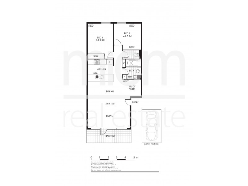 1/5 Davisons Place, Melbourne VIC 3000 Floorplan