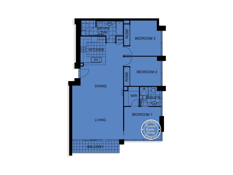 REF 24663/100 Kavanagh Street, Southbank VIC 3006 Floorplan