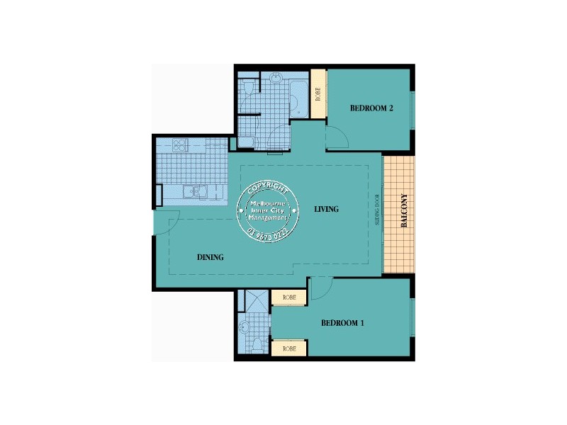 REF 24670/33 La Trobe Street, Melbourne VIC 3000 Floorplan