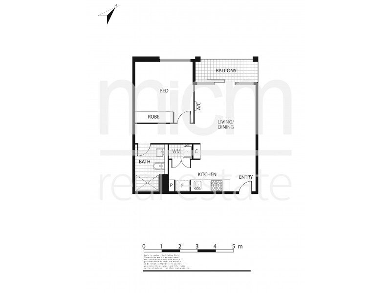 102E/888 Collins Street, Docklands VIC 3008 Floorplan