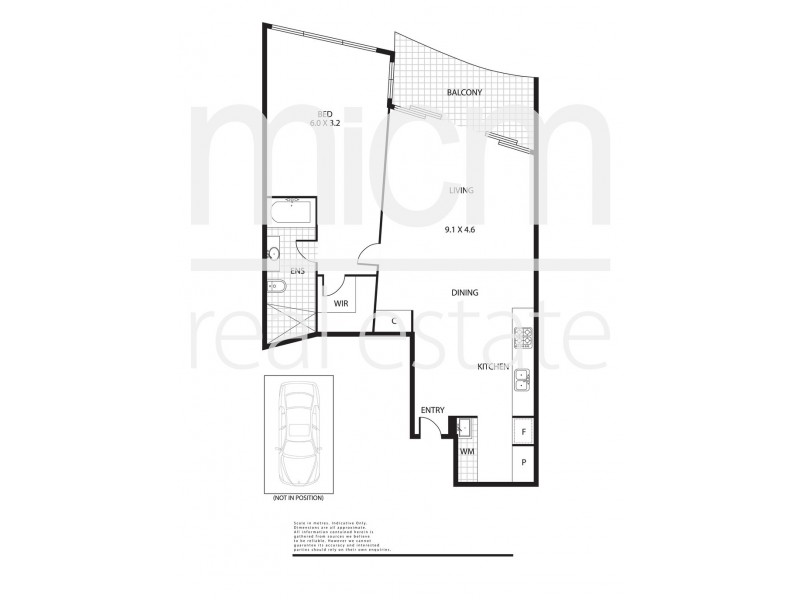 308/576 St Kilda Road, Melbourne VIC 3004 Floorplan