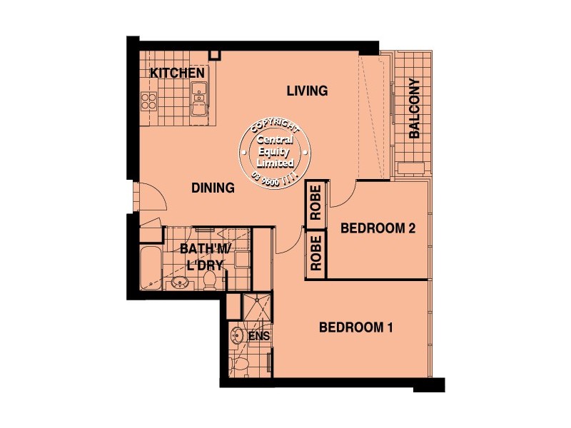 REF 24785/183 City Road, Southbank VIC 3006 Floorplan