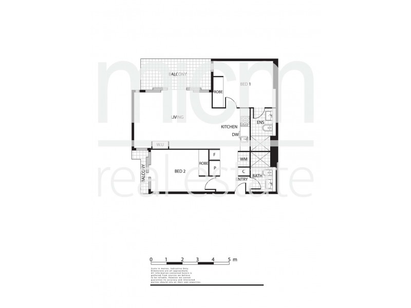 1103/220 Spencer Street, Melbourne VIC 3000 Floorplan