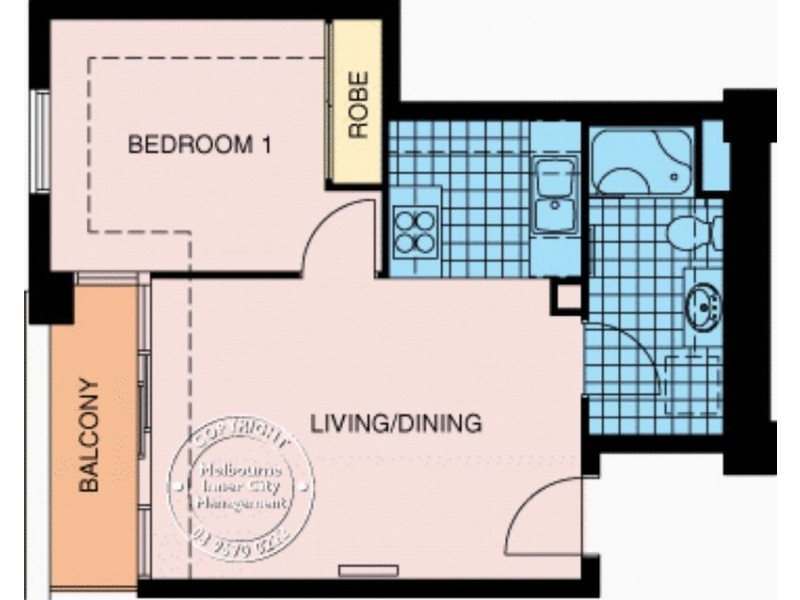 REF 24817/88 Southbank Boulevard, Southbank VIC 3006 Floorplan
