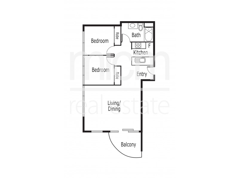REF 24824/416 St Kilda Road, Melbourne VIC 3004 Floorplan