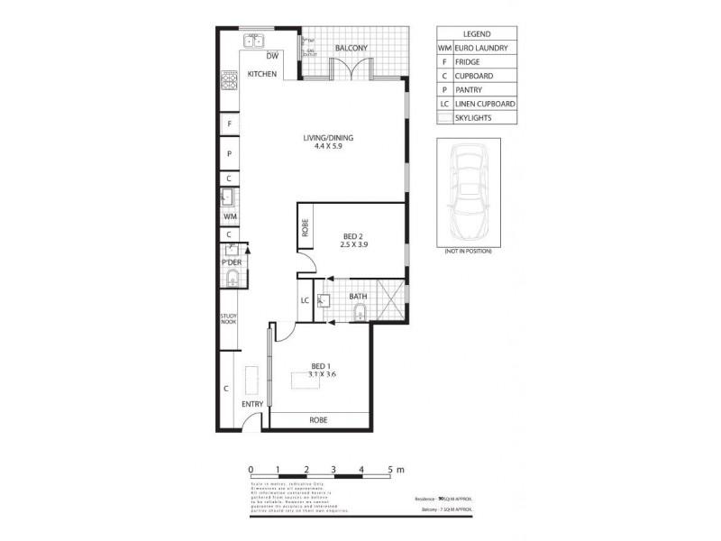 109/187 Booran Road, Caulfield South VIC 3162 Floorplan