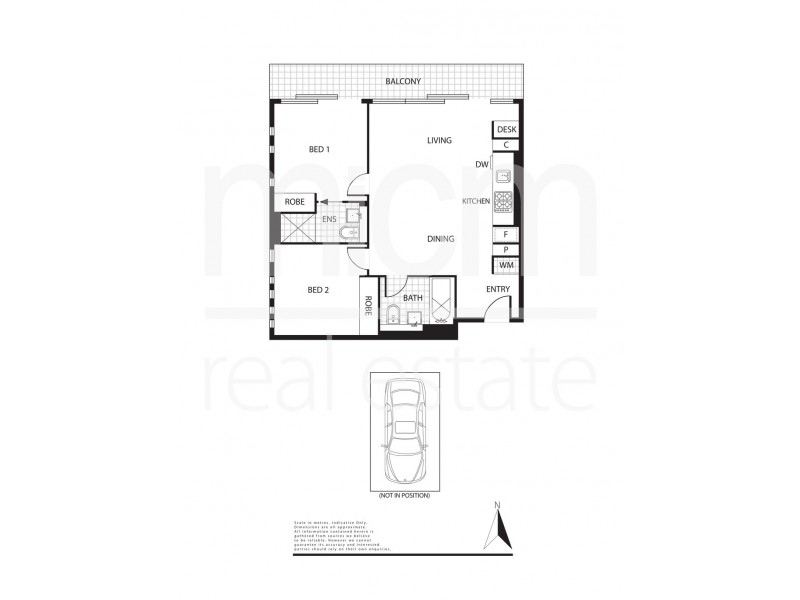 2009/152 Sturt Street, Southbank VIC 3006 Floorplan