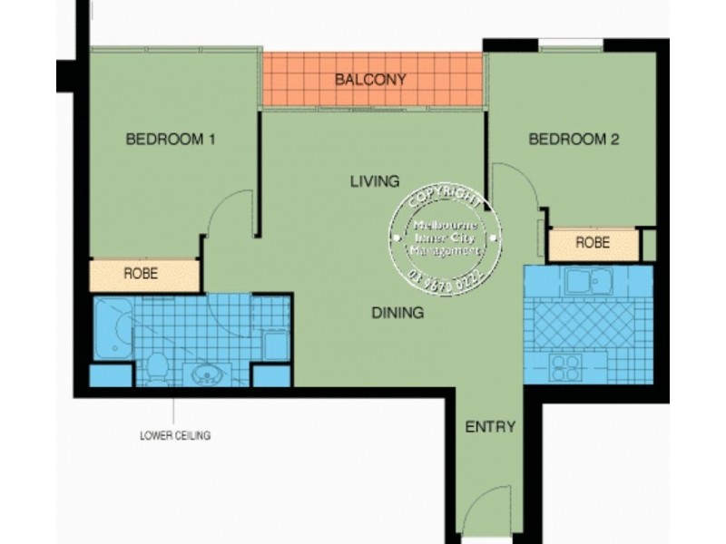 REF 24937/79 Whiteman Street, Southbank VIC 3006 Floorplan