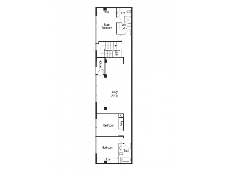 REF 12163/175 City Road, Southbank VIC 3006 Floorplan