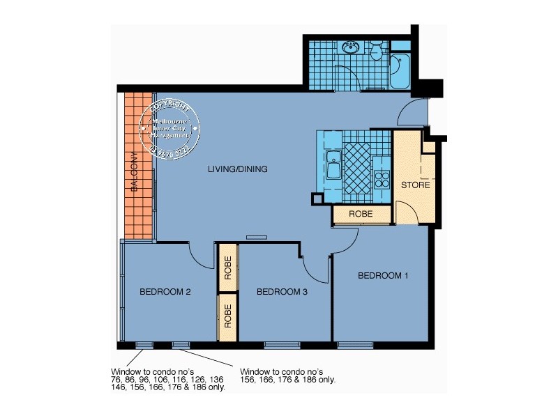 REF 12195/38 Kavanagh Street, Southbank VIC 3006 Floorplan