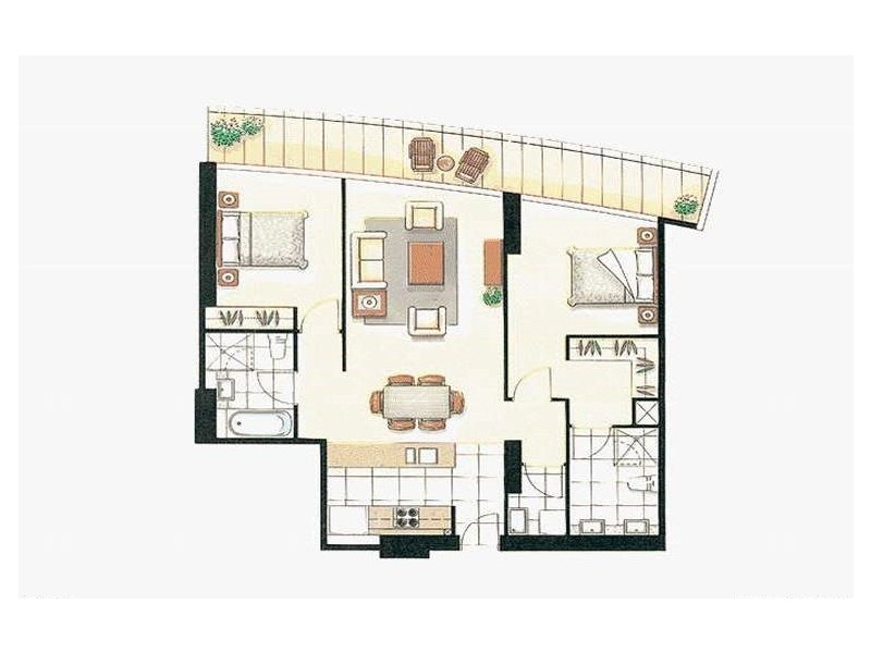 Docklands VIC 3008 Floorplan