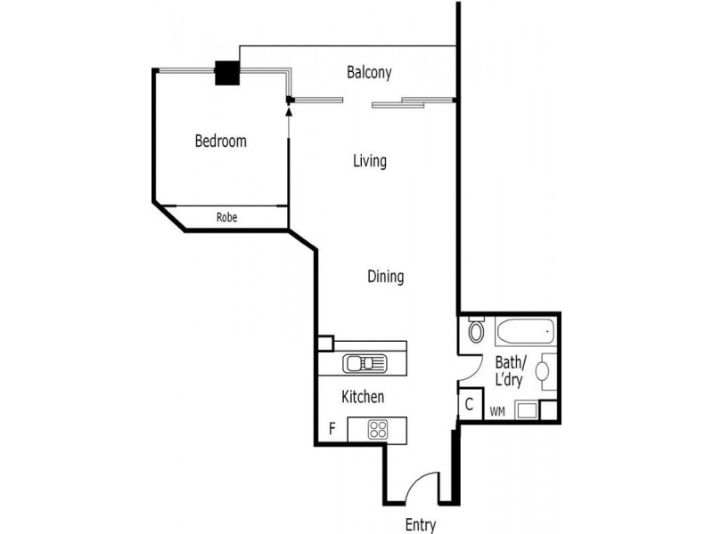 REF 01181/100 Kavanagh Street, Southbank VIC 3006 Floorplan