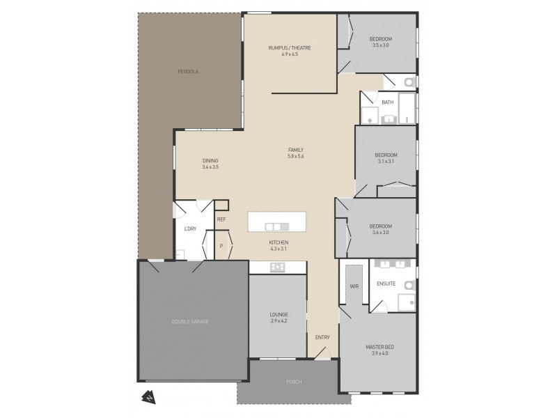53 Eltham Parade, Wyndham Vale VIC 3024 Floorplan