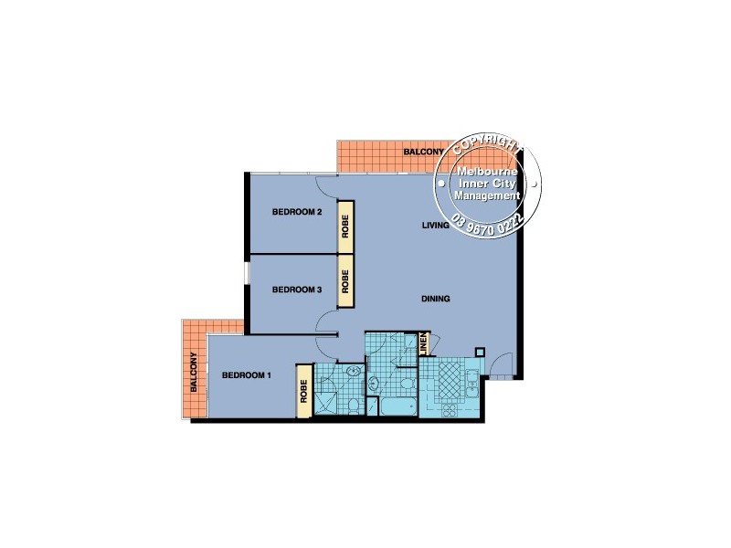 REF 02023/38 Bank Street, South Melbourne VIC 3205 Floorplan