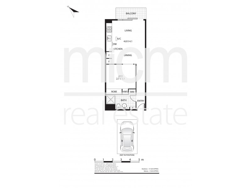 606/16 Liverpool Street, Melbourne VIC 3000 Floorplan