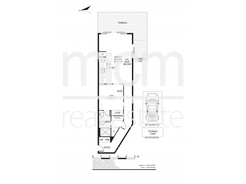 111/33 Cliveden Close, East Melbourne VIC 3002 Floorplan