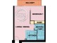 REF 02191/668 Bourke Street, Melbourne VIC 3000 Floorplan