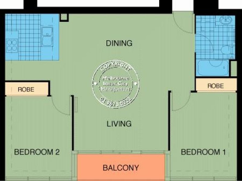 REF 02216/416 St Kilda Road, Melbourne VIC 3004 Floorplan
