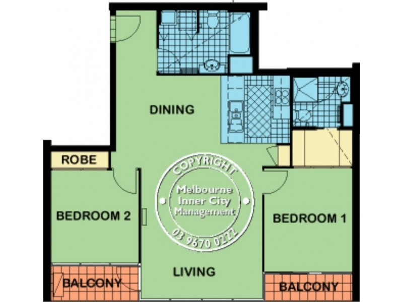 REF 040526/99 Whiteman Street, Southbank VIC 3006 Floorplan
