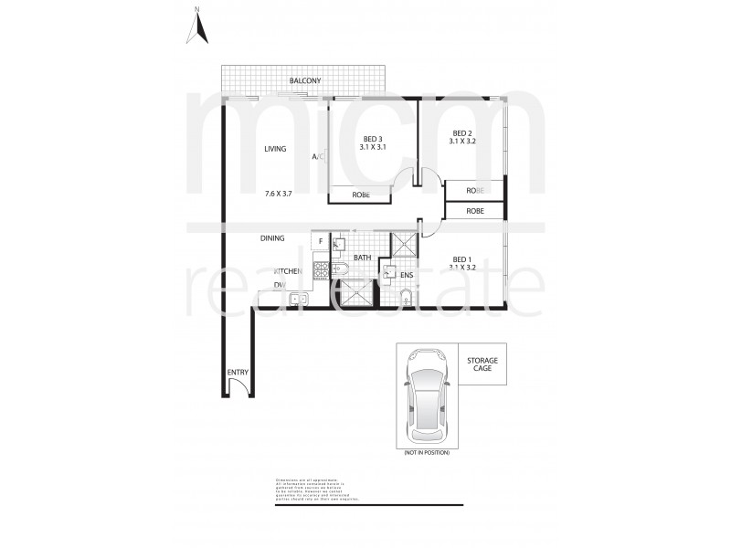 1400/241 City Road, Southbank VIC 3006 Floorplan